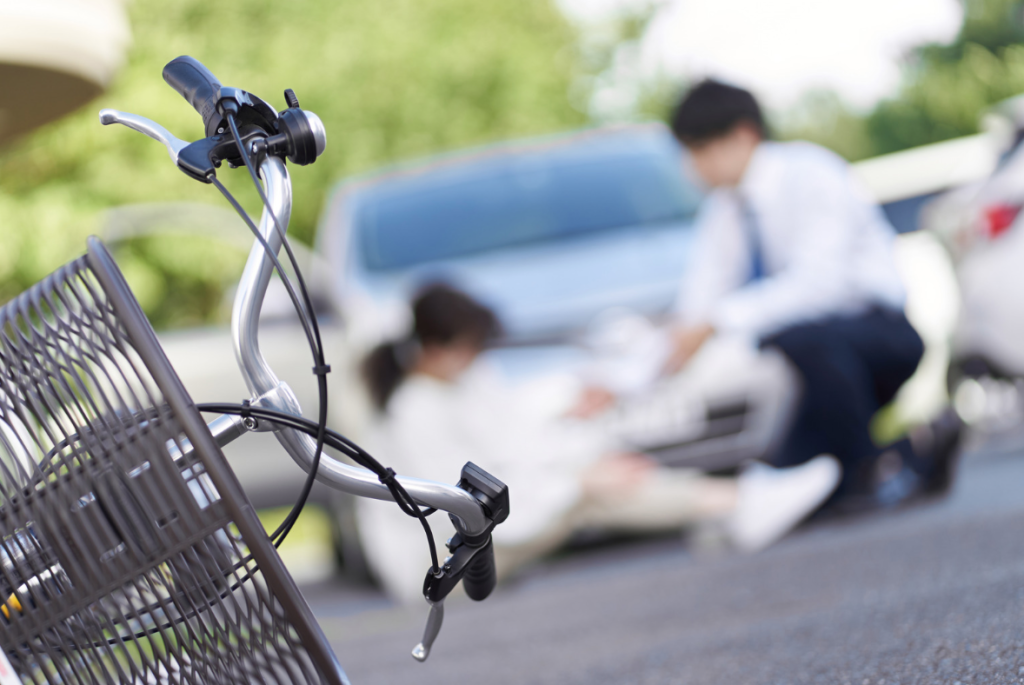 自転車事故　事故通院　法律相談